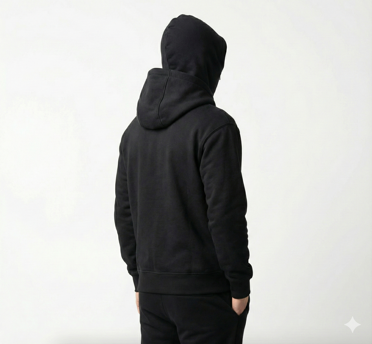 Oversize Double Zip Balaclava Hoodie