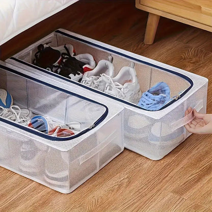 Foldable Mesh Shoe Organizer Box (Buy 1 Get 1 Free)