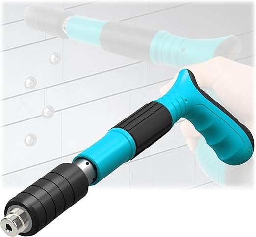 4 Speed Adjustable Manual Steel Concrete Nail Gun Tool-with 50 nails