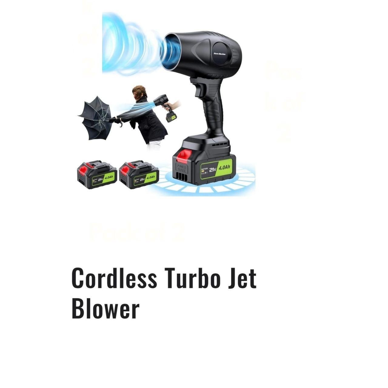 BlowMax™️ Cordless Jet Blower