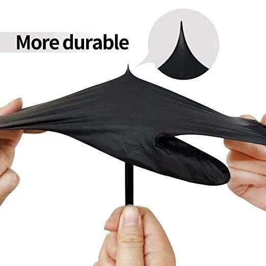 Disposable Nitrile Non- Slip Anti - Scratch Gloves (50 pairs)
