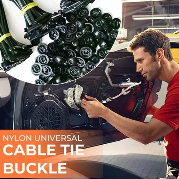 Zip String Wire Lock - Nylon Cable Tie (Pack of 50Pcs)