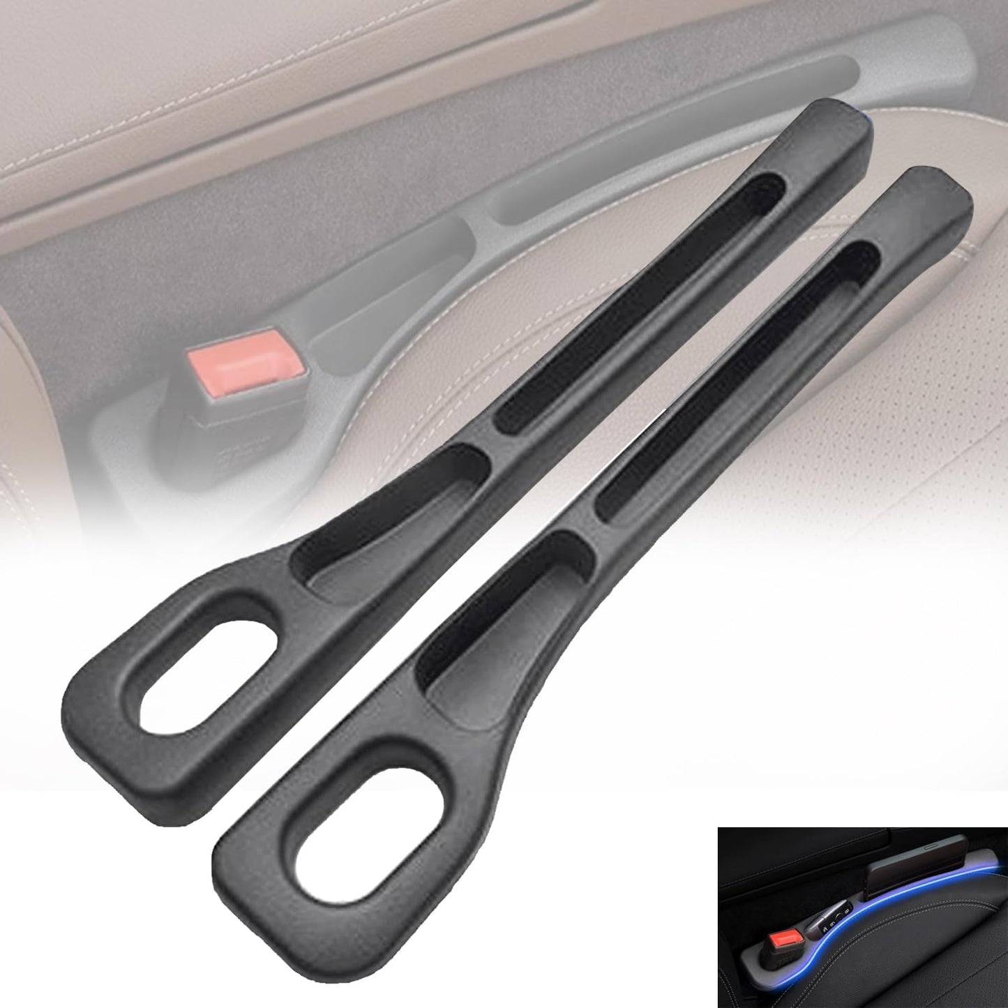 DESIWIZ™ High-Quality Car Seat Gap Filler - Easy Installation- FIT FOR ALL CARS-ONE PAIR