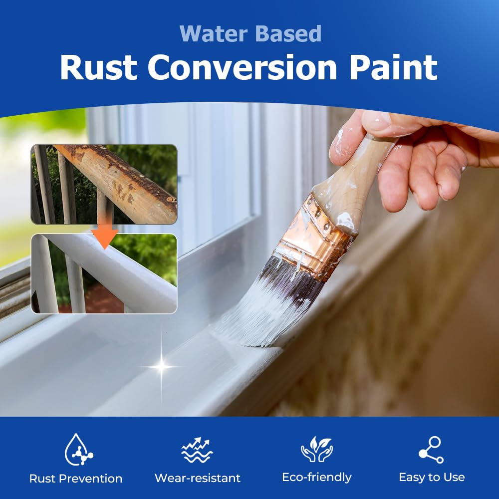 Rust Converter Paint for Metal 300gm Each Buy 1 Get 1 Free