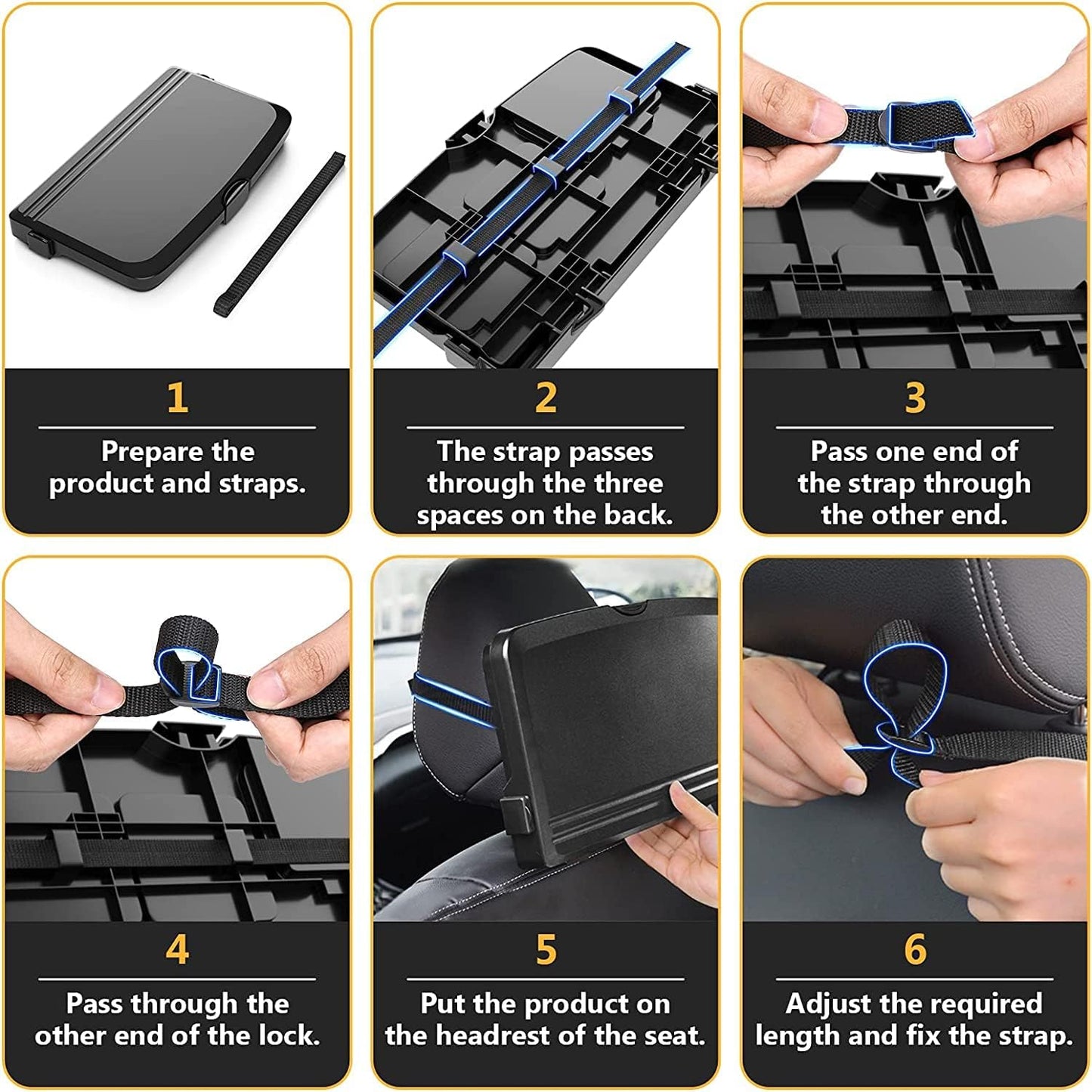 Large Size Multifunctional Car Back Seat Tray- Fit for all cars | BUY 1 GET 1 FREE