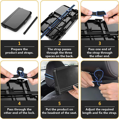 Large Size Multifunctional Car Back Seat Tray- Fit for all cars | BUY 1 GET 1 FREE