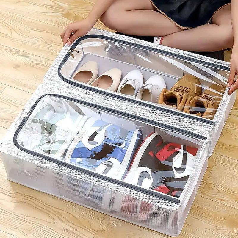 Foldable Mesh Shoe Organizer Box (Buy 1 Get 1 Free)
