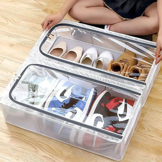 Foldable Mesh Shoe Organizer Box (Buy 1 Get 1 Free)