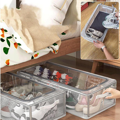 Foldable Mesh Shoe Organizer Box (Buy 1 Get 1 Free)