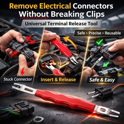 Automotive Electrical Terminal Connector Separator Universal Removal Tool