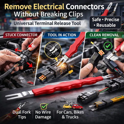 Automotive Electrical Terminal Connector Separator Universal Removal Tool