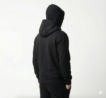 Oversize Double Zip Balaclava Hoodie