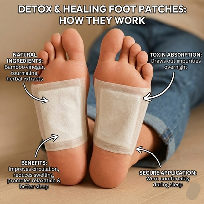 Detox Foot Pads - Best Diabetes Relief Patch For Your Health