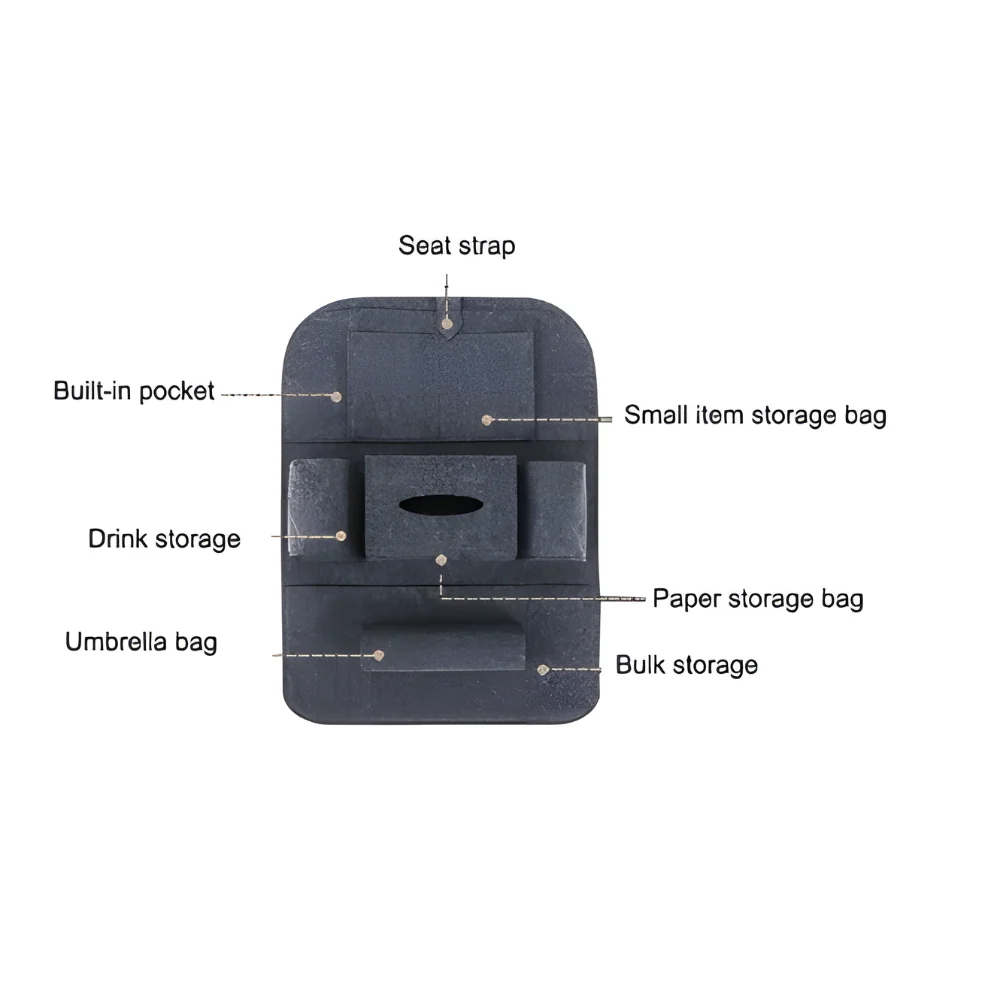 Car Back Seat Storage Organizer | BUY 1 GET 1 FREE