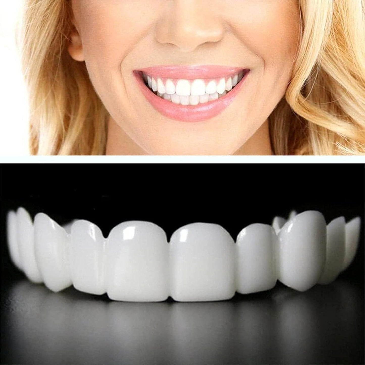 Instant and Confident on Smile Fit Flex Cosmetic Teeth Denture Teeth